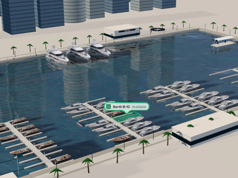 Marina in 3D
